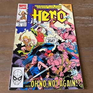 Original Warrior of the Mystic Realms Hero Marvel Comic Book